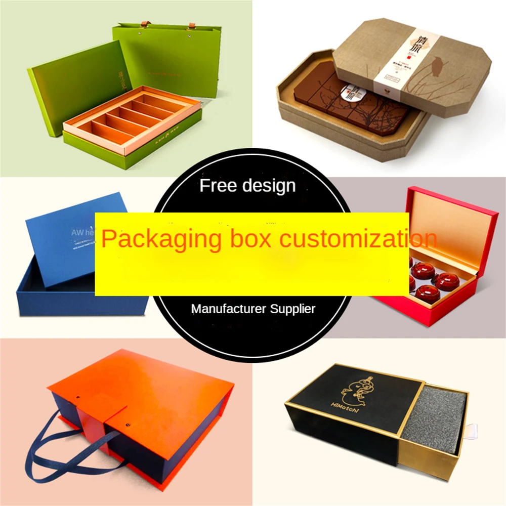

CUSTOMISE Boxes Kraft Paper DIY Lipstick Beauty Accessories Essence Oil Lipstick Bottle Packaging Gift Makeup Organzier Tube