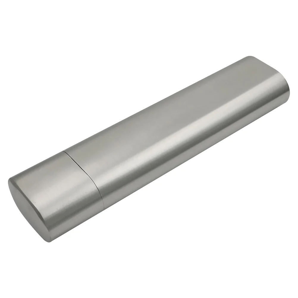 

Cigar Casebox Travel Portable Tube Holder Pocket Metal Steel Stainless Men Tubes Carrying Gift Humidoroutside Carrier Mini Best