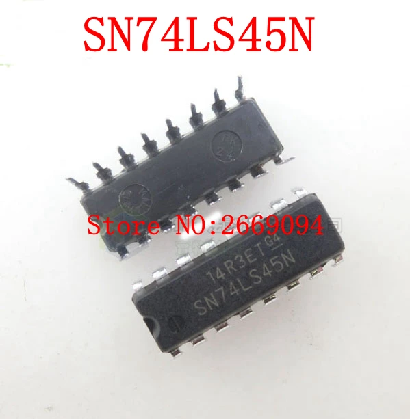 5 шт./10 шт./50 шт. SN74LS45N 74LS45N HD74LS45P HD74LS45 74LS45 74LS45P DIP-16 новый оригинальный |