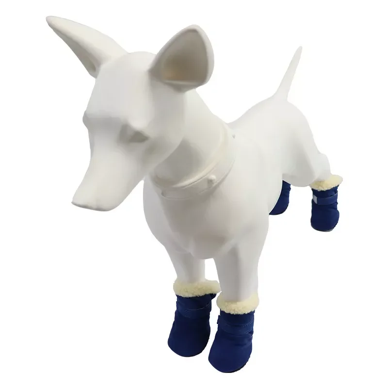 

Super Warm Pet Dog Cat Shoes Dog Boots Winter Puppy Cat Rain Snow Booties Footwear for Small Dogs Chihuahua Non-slip Boot