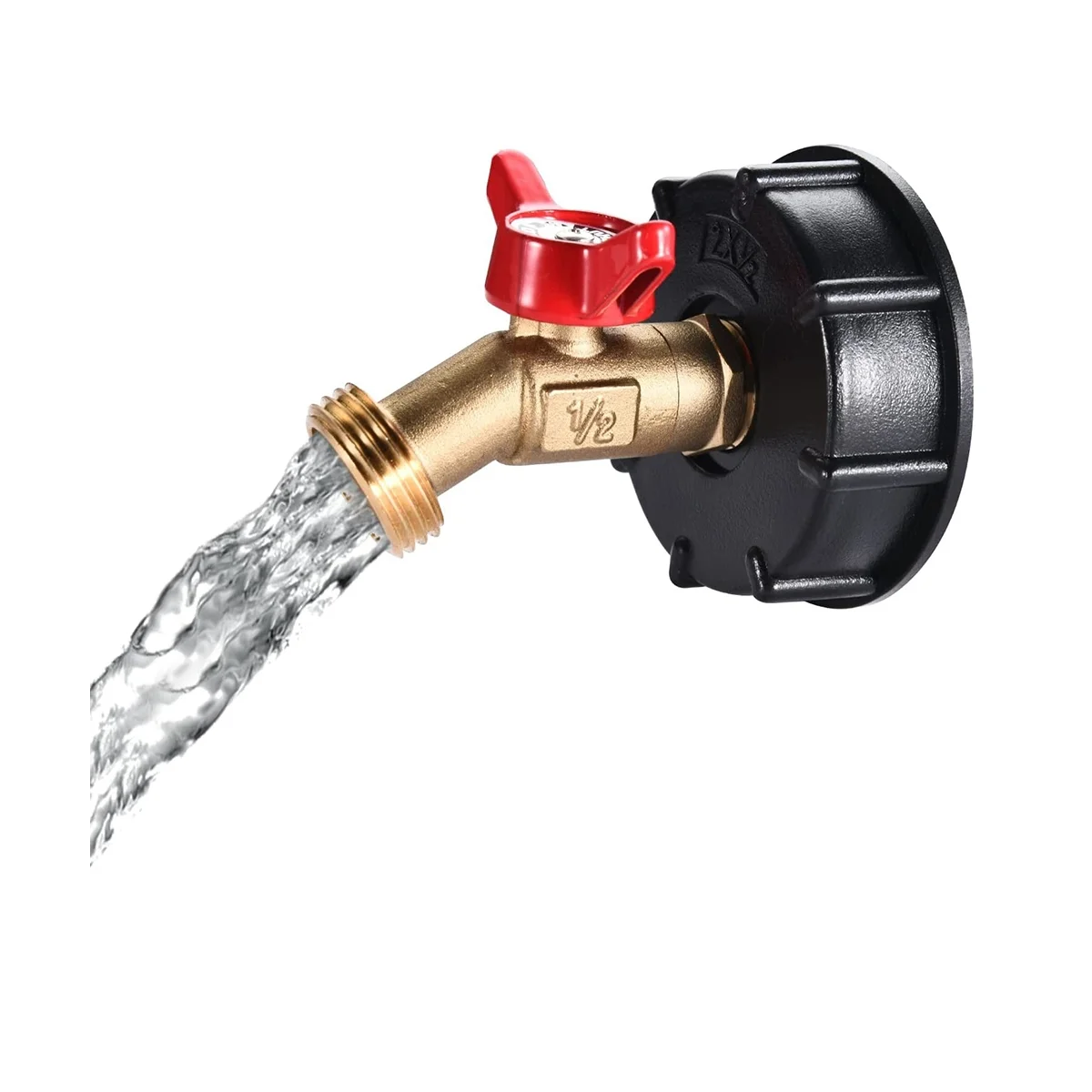 275-330 галлонов IBC тоут бак адаптер Ibc фитинги S60 X 6 грубая резьба + стандартный кран