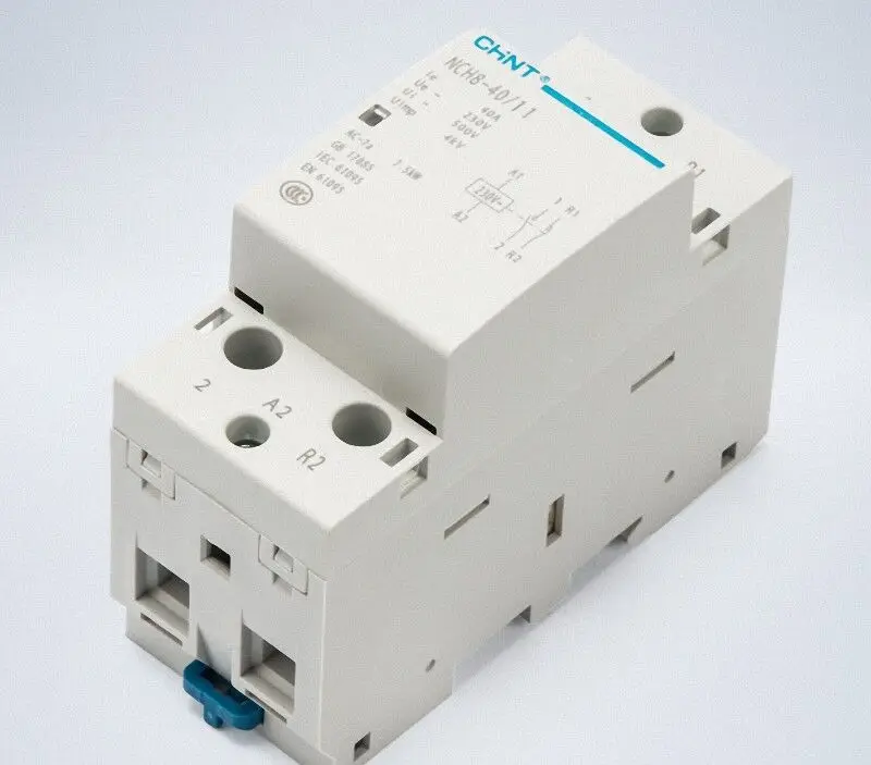 CHINT NCH8-40/11 модульный контактор переменного тока AC230V 40Amp 1NO + 1NC