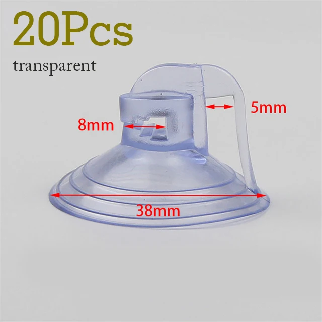 

20 шт., держатель на присоске ПВХ