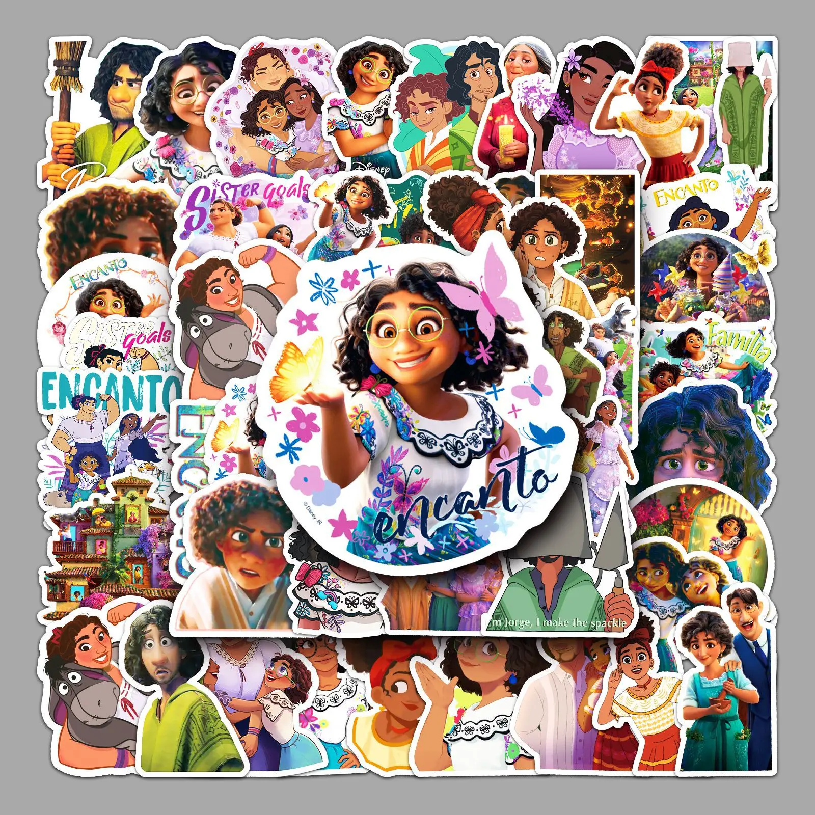 

50 шт., водостойкие наклейки для чемодана, ноутбука