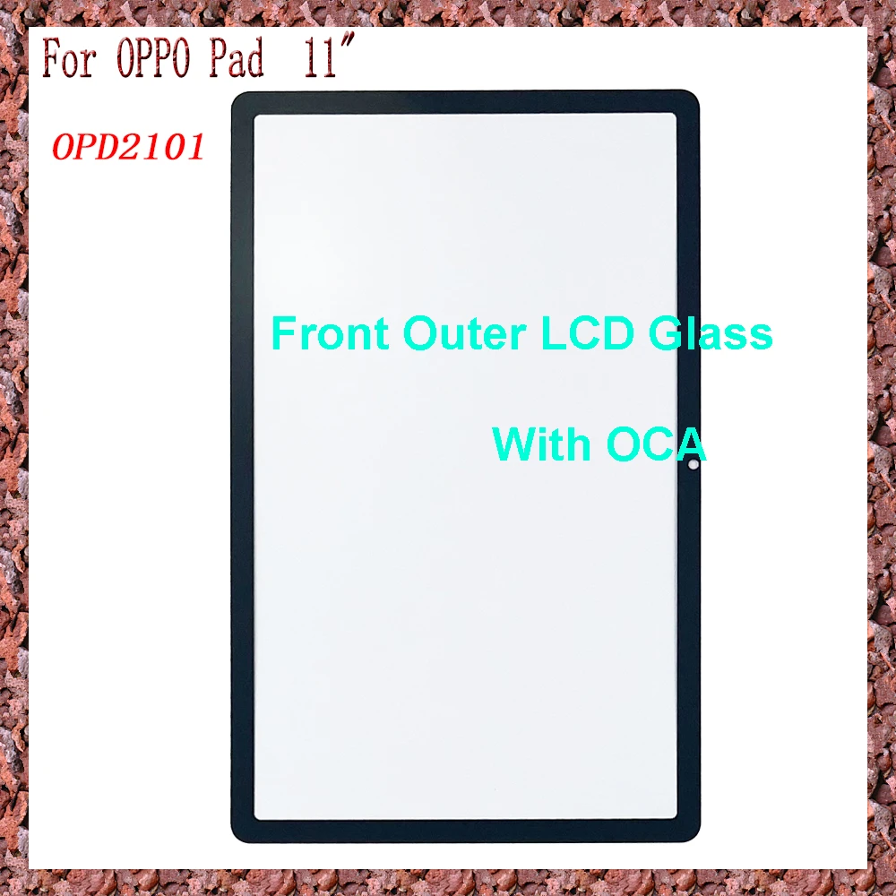 Качество ААА 11 Дюймов Сенсорный Экран Для OPPO Pad OPPOPad OPD2101 OPD 2101 Внешняя Стеклянная