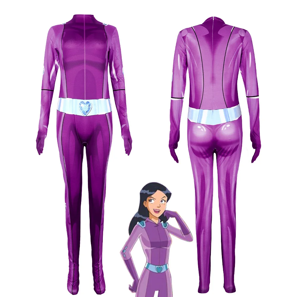 Женский костюм косплея из аниме полностью спайз