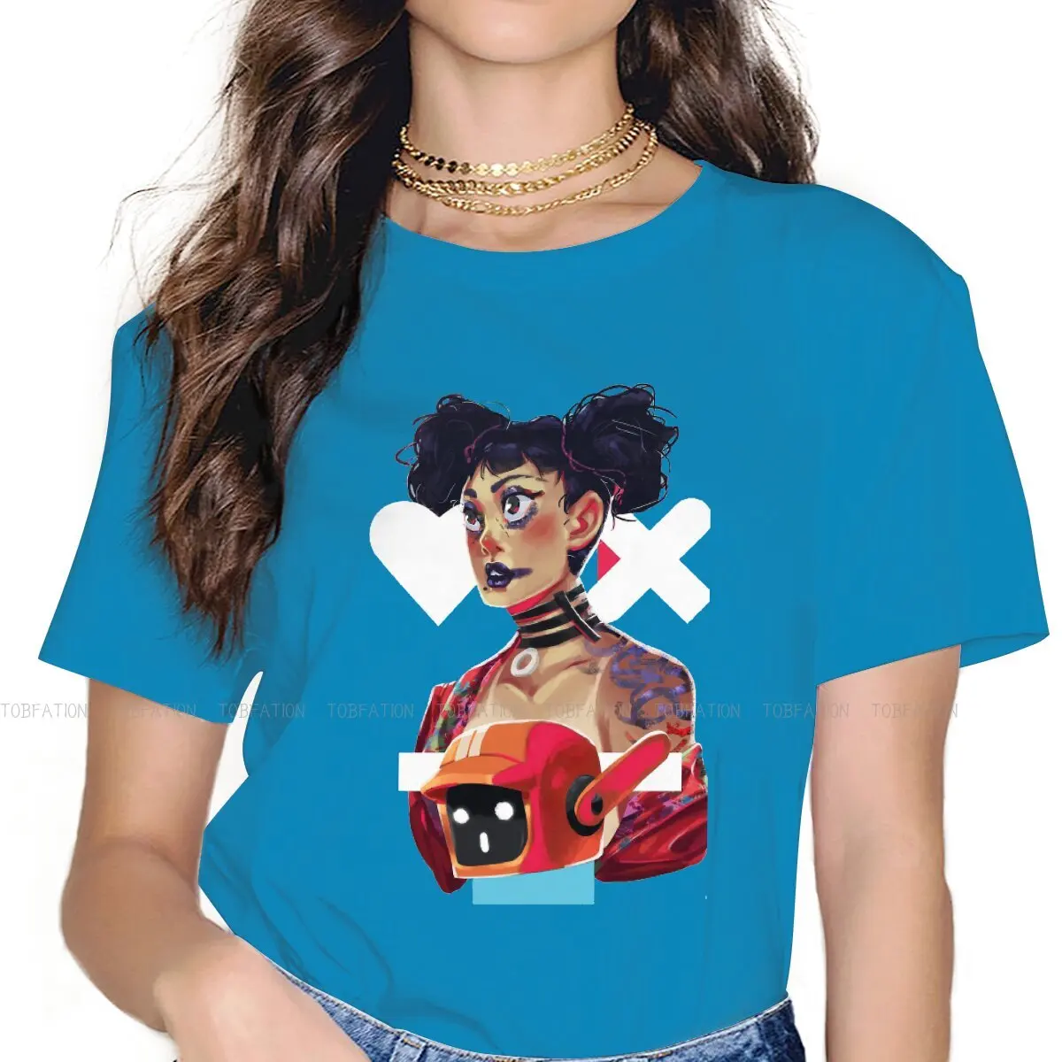 

the witness and K-VRC Special TShirt for Girl Love Death&Robots Science Fiction Fantasy Horror And Comedy Top Quality Hip Hop