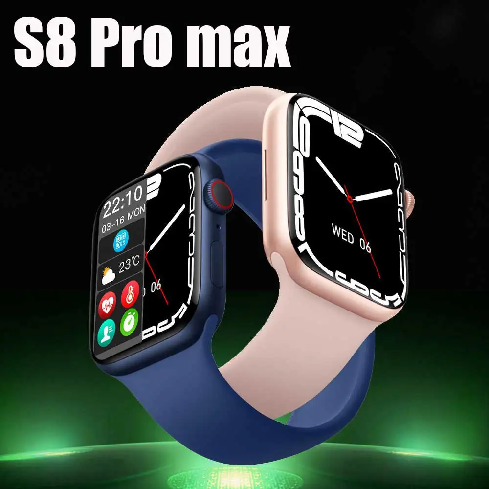 

S8 Pro Max Smart Watch Bluetooth Call Game Sport Fitness Tracker Monitor Wristwatch Premium Men Women SmartWatch for Ios Android