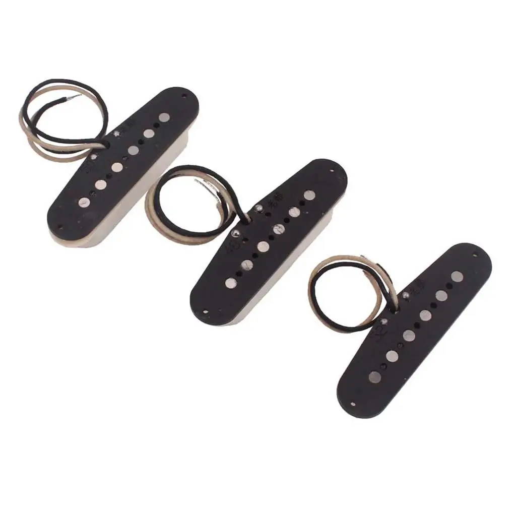 

3 Standard SSS 48/50/52 Pickups Sets for Electric Guitar - White