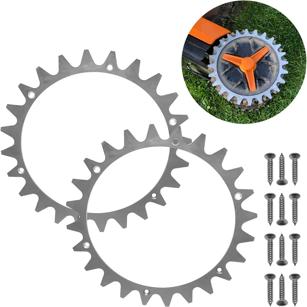 Аксессуары для тяговых колес из нержавеющей стали Worx Landroid