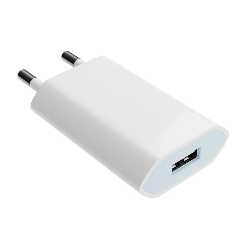 10 шт./лот USB Сетевое зарядное устройство для путешествий адаптер питания 5 Вт 1A