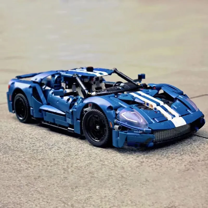 

1400+Pcs City High-Tech Sportcar Super Car 1:12 V6 GT Compatible 42154 Toys Model Building Blocks Bricks Gifts for Children Boys