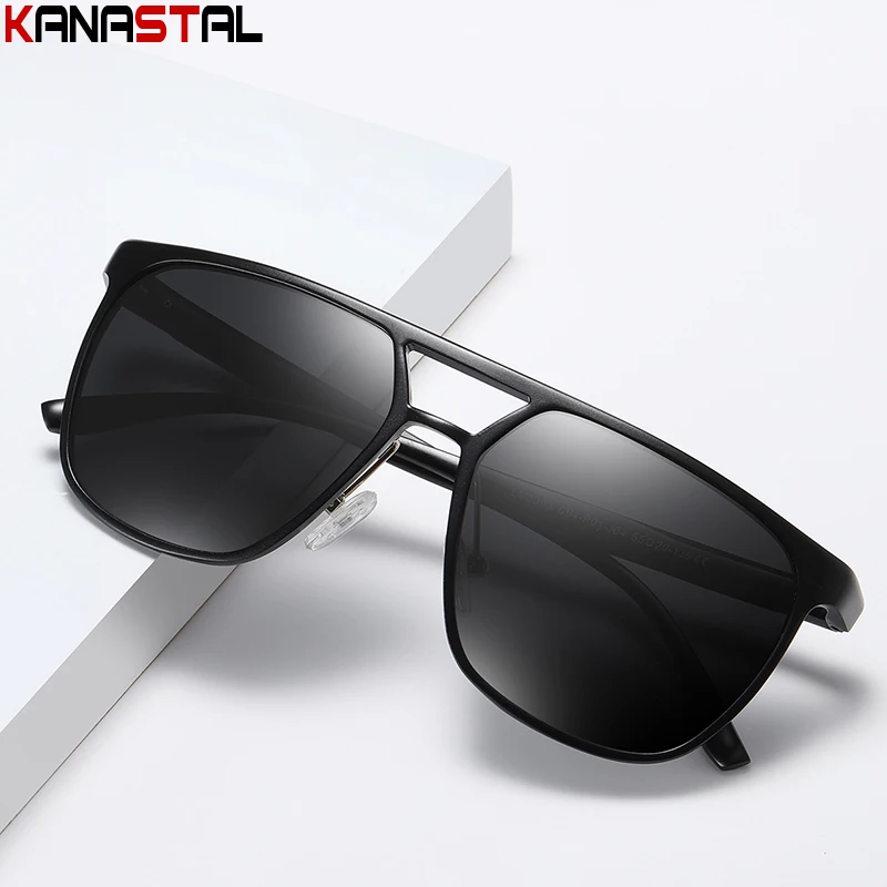 

Men Polarized Sunglasses UV400 Irregular Colorful Sun Glasses Alloy Polygon Eyeglasses Frames Driving Travel Male Visor Eyewear