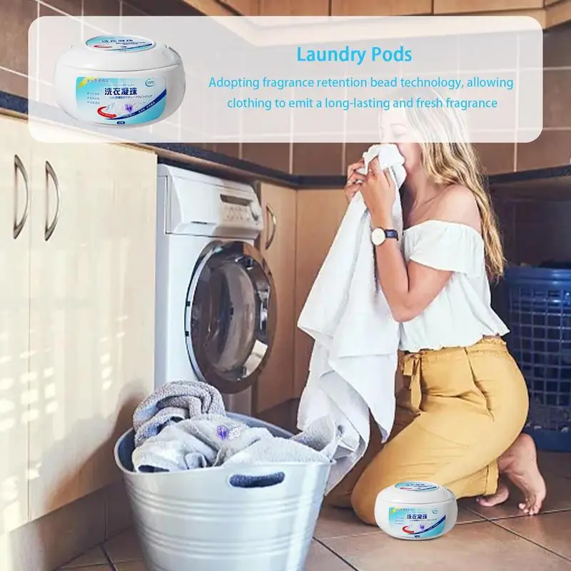 

Laundry Scent Boosters Universal Deep Cleaning Lon -lasting Laundry Beads Softener Beads 3 In 1 8g Laundry Booster For Laundry