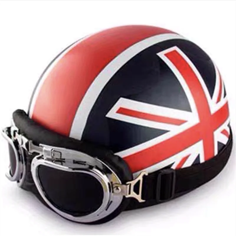 Lightweight Safety Hat Bumblebee For Chopper Moped Vespa Rid