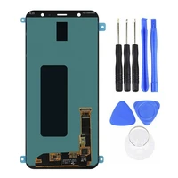 1super amoled lcd for samsung galaxy lcd digital display screen digitizer replacement tool for a6 plus 2018 a605 a605f a605fn