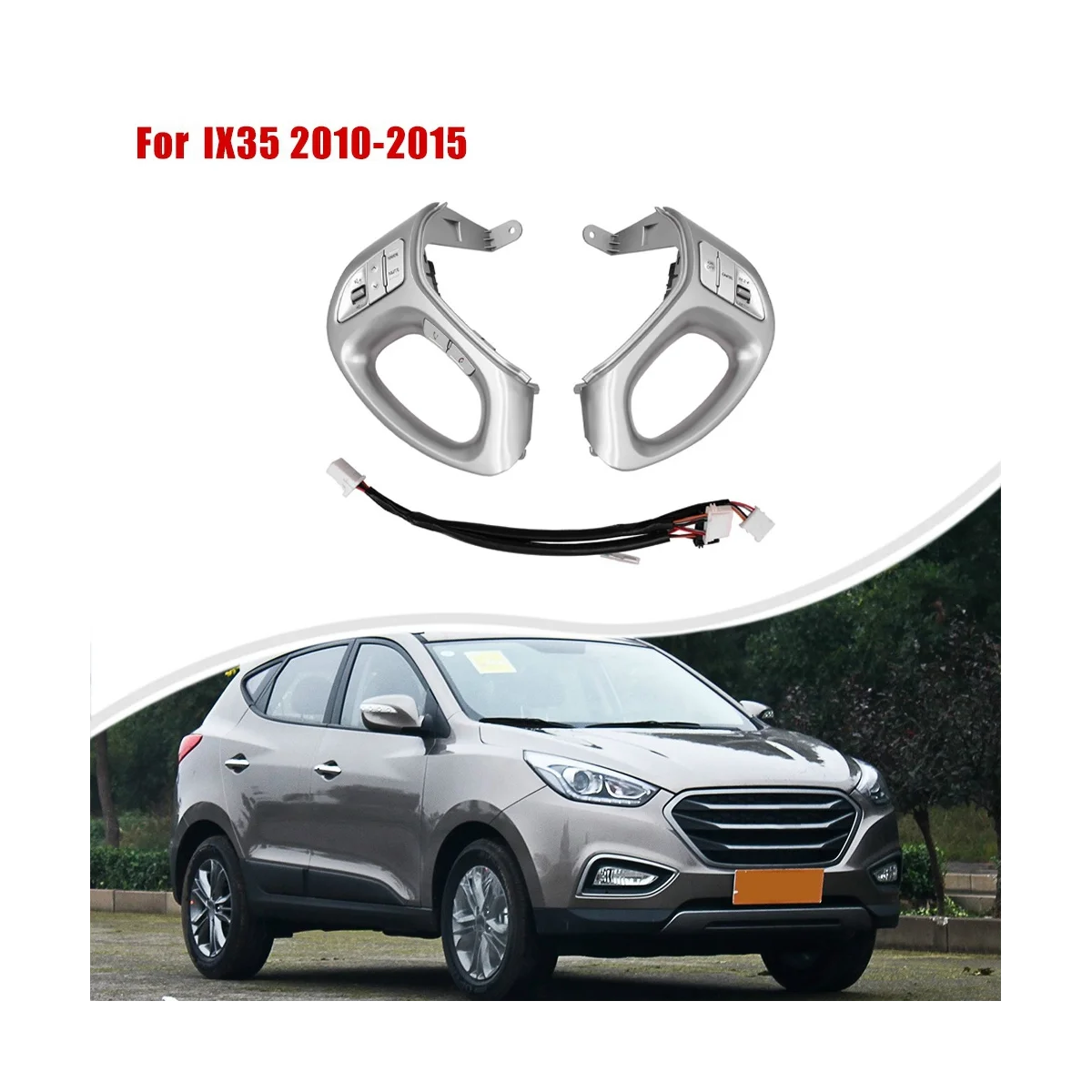 

Многофункциональная кнопка рулевого колеса, круиз-контроль, Bluetooth-кнопка для HYUNDAI TUCSON IX35 2010-2015 96700-2S900/G