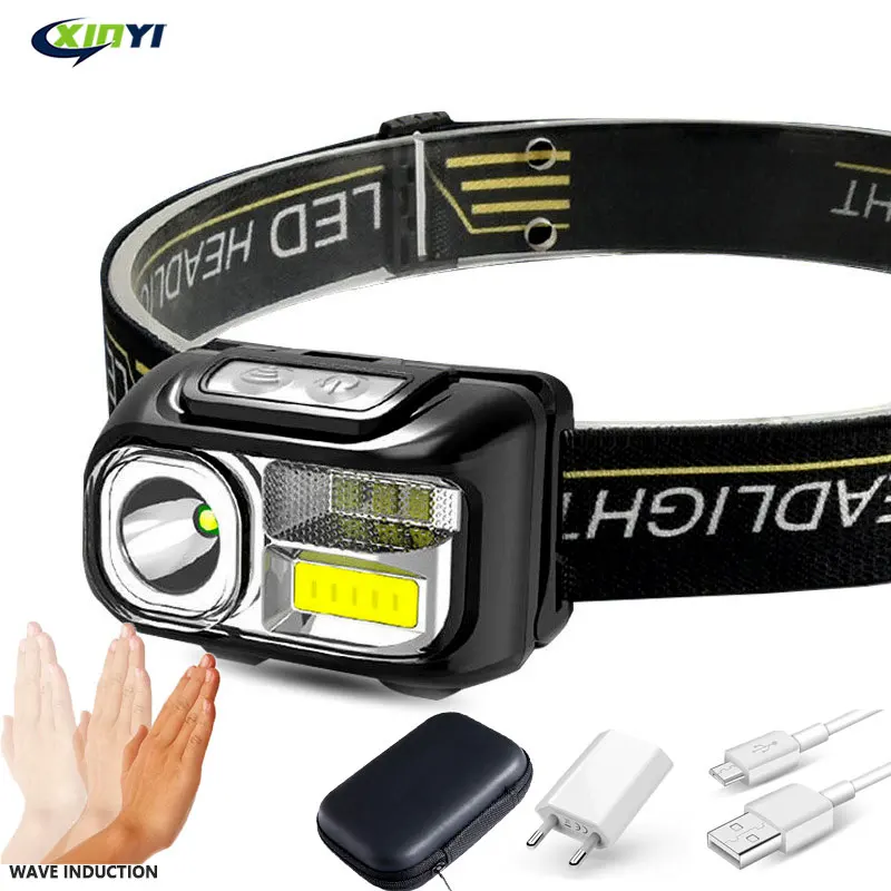 

Светодиодный прочный светильник с дальним радиусом действия, индуксветильник Встроенная литиевая батарея, USB зарядка, фонасветильник для б...