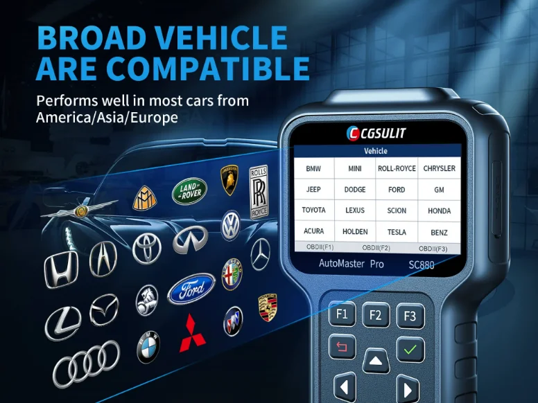 Профессиональная машина для проверки автомобиля CGSULIT SC880 диагностический сканер