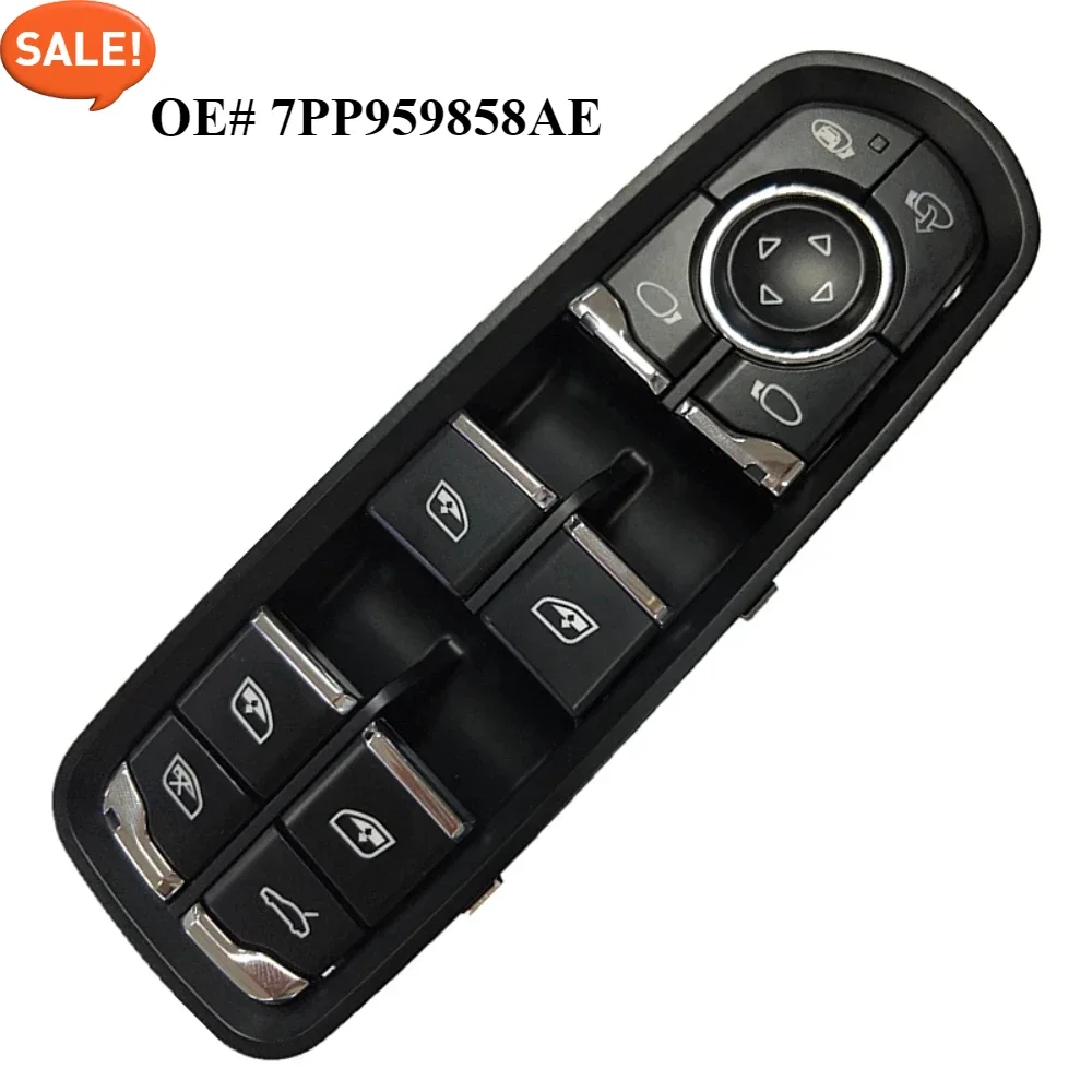 Электрический переключатель управления окном для Porsche Cayenne 92A Panamera 970 Macan 95B 2011-2017