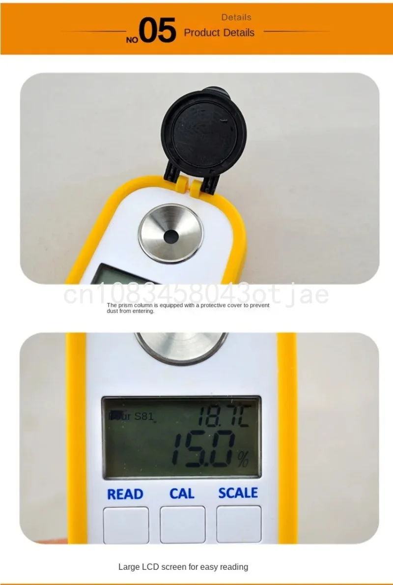 Цифровой дисплей электронный измеритель концентрации пероксида водорода DR803