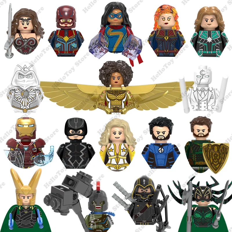 S Building Blocks Bricks Classic Movie Dolls Model Kids Toys Boys Gift