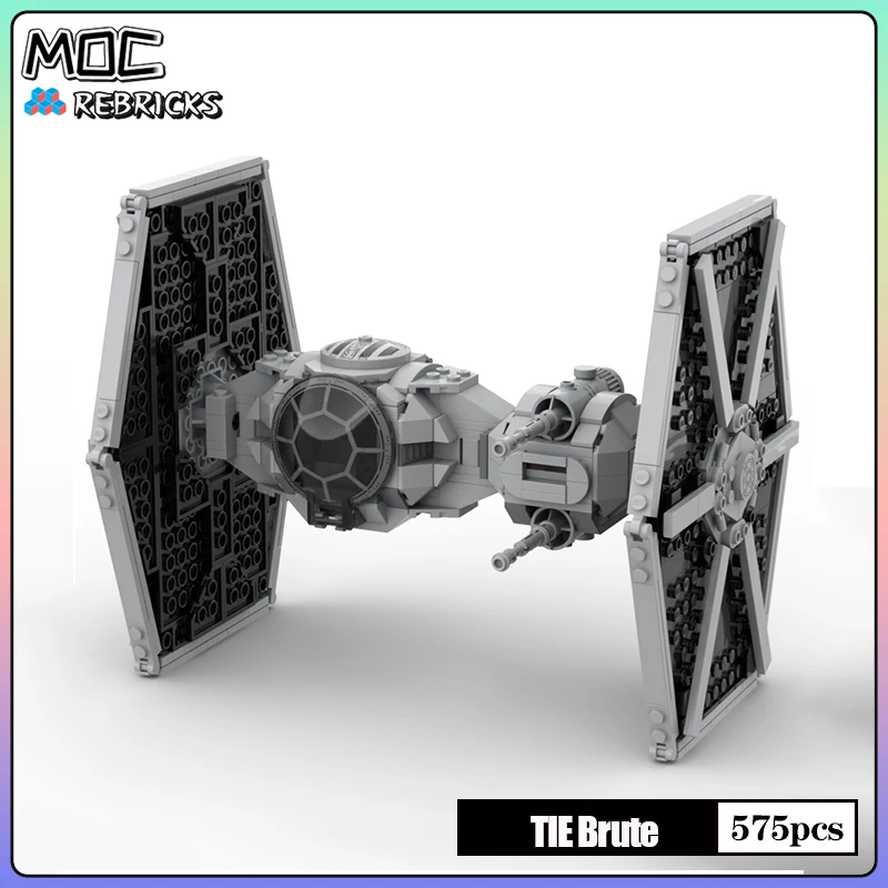 

New Space War TIE Brute Heavy Starfighter MOC Bricks Building Block Toys Model DIY Collection Sets Child Christmas Gifts