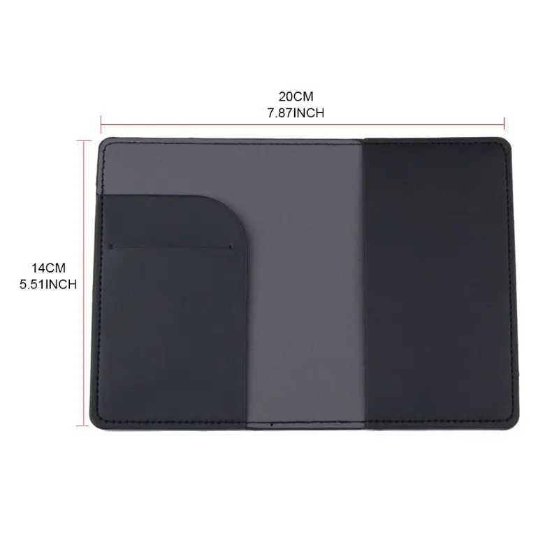 

Mr Mrs Married Wedding Honeymoon Leather Passport Case Holder Travel ID Credit Card Protector for Couples