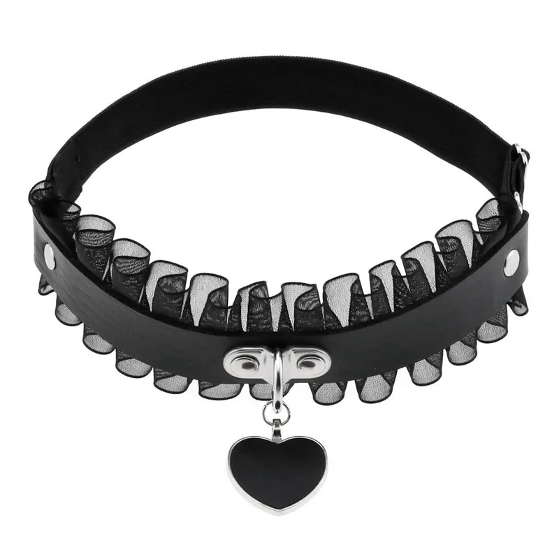 

Новинка 2022, подвязка для чулок Decopunk на лямках, сексуальное кружевное волнистое кольцо из искусственной кожи, модные украшения для тела