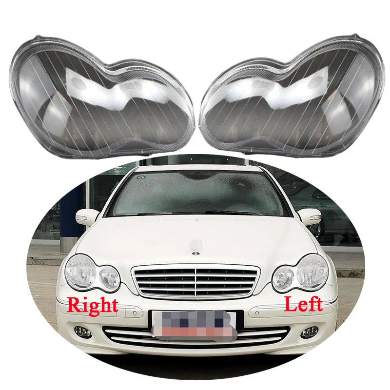 

For Mercedes Benz W203 Lights cover 2004-2006 Headlight Lens Lampshade Car Headlight Lens Glass Lampshade Lamp Cover Headlight