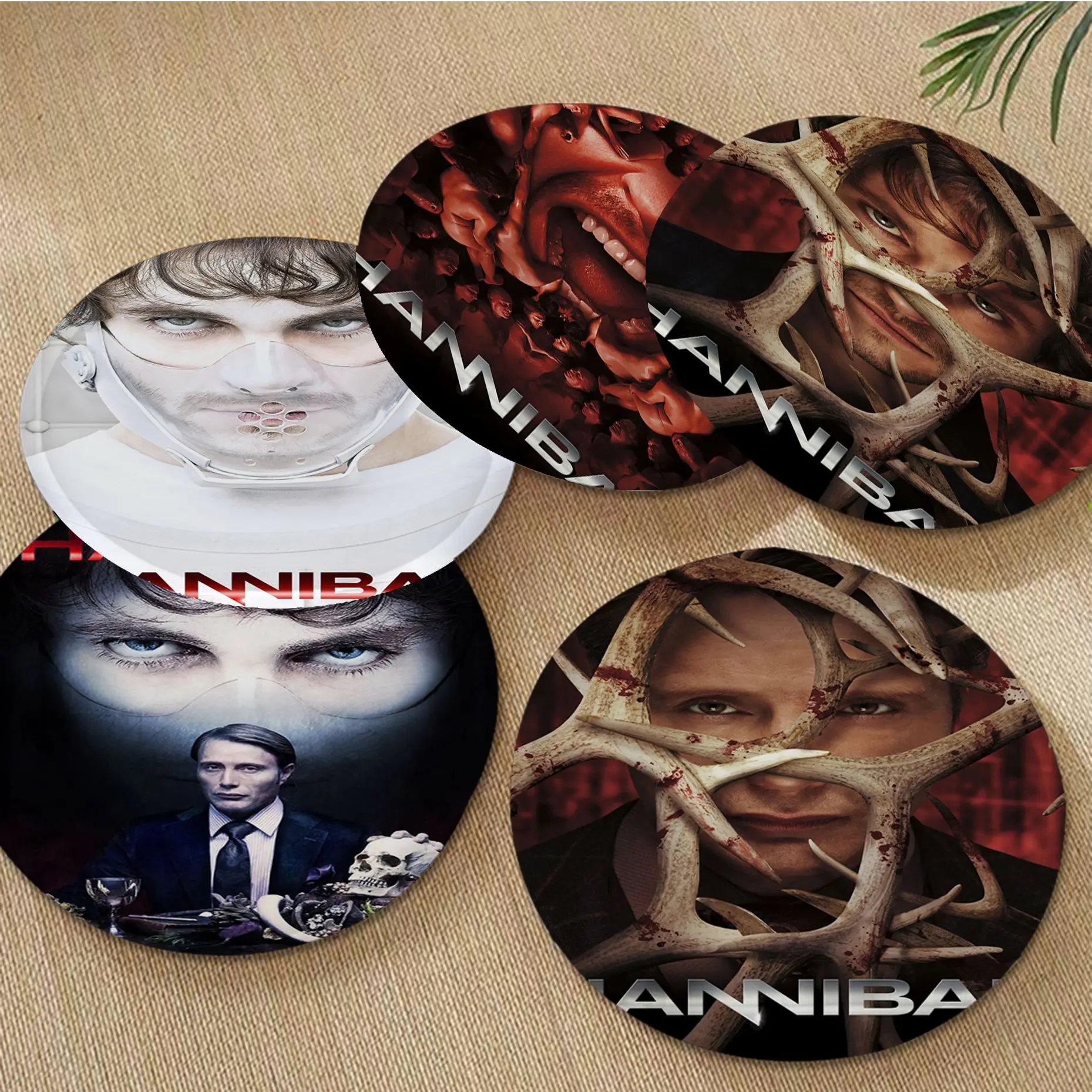 

Vintage Hannibal Movie Decorative Fabric Cushion Non-slip Living Room Sofa Decor Students Stool Tatami Office Sofa Decor Tatami