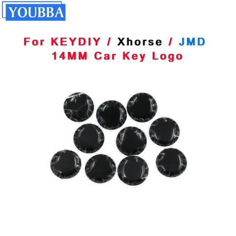 Youbba14 мм 5/10/20 шт. KEYDIY Xhorse VVDI JMD логотип автомобильного ключа для Ford/LEXUS/ KIA/Hyundai/Land Rover/Toyota KD эпоксидная наклейка