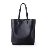 simple casual leather women shoulder bag luxury brand designer genuine leather lady handbags commuter bag large female totes bag