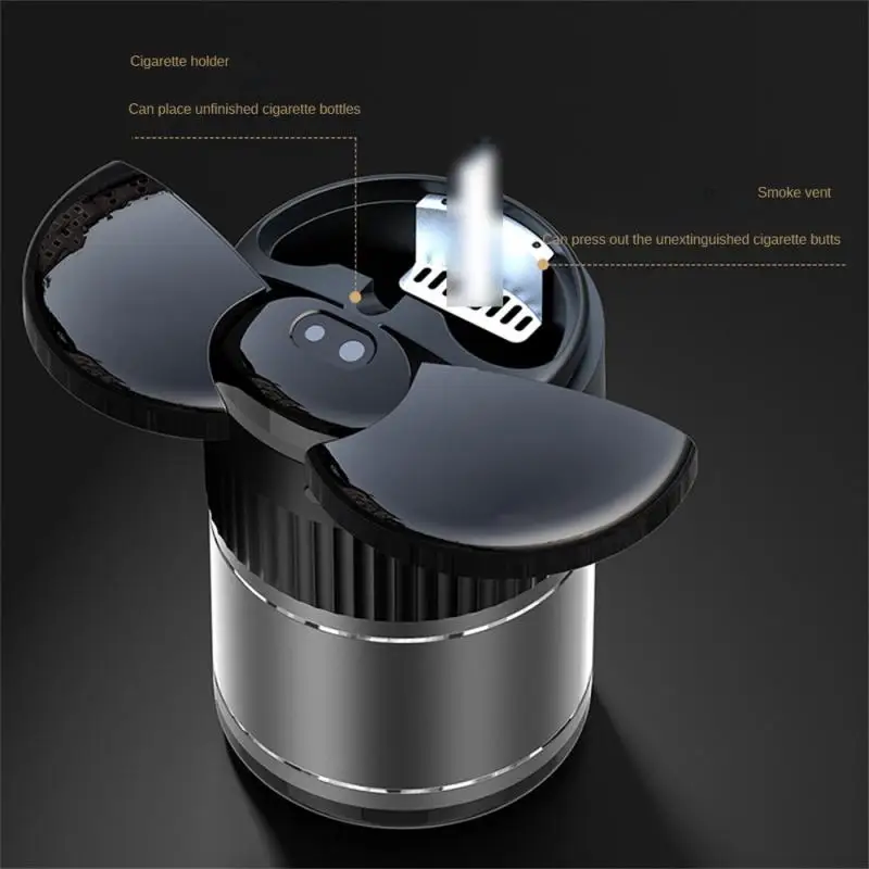

Metal Automatic Induction Small Auto Parts Fall Resistance Intelligent Delicate Accessories High Temperature Resistance Ashtray