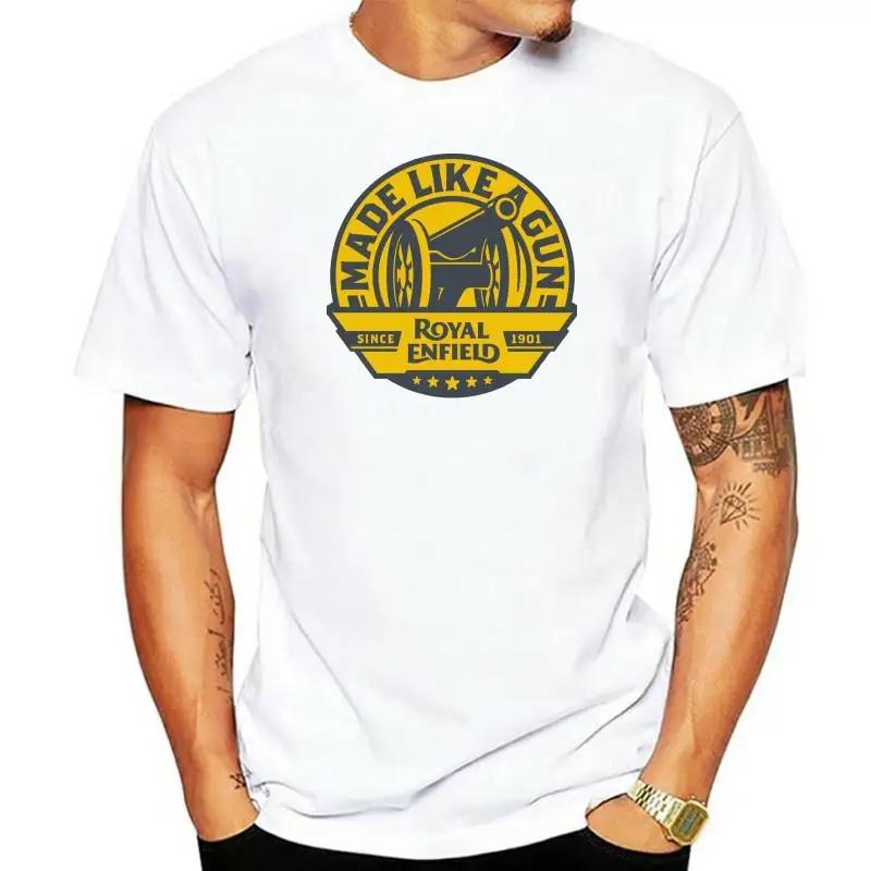 

Camiseta negra Royal Enfield