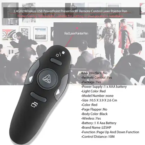 Laser pointer powerpoint ppt remote control - купить недорого | AliExpress