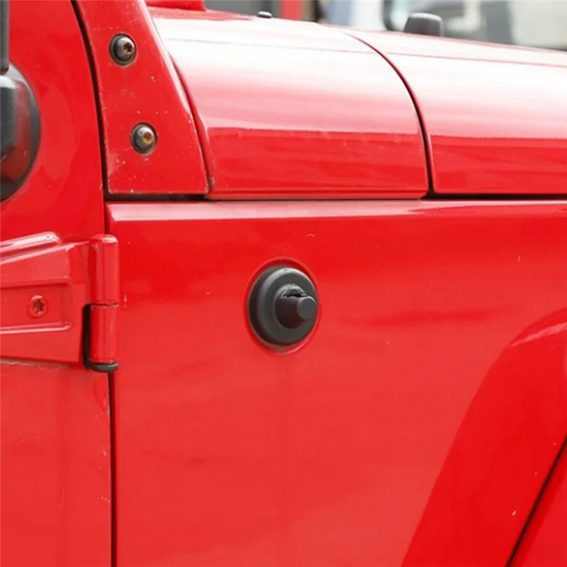 

A22F-Накладка на базу автомобильной антенны для Jeep Wrangler JK JL JT 2007-2021, автомобильные аксессуары 56040950AE 56040950AB