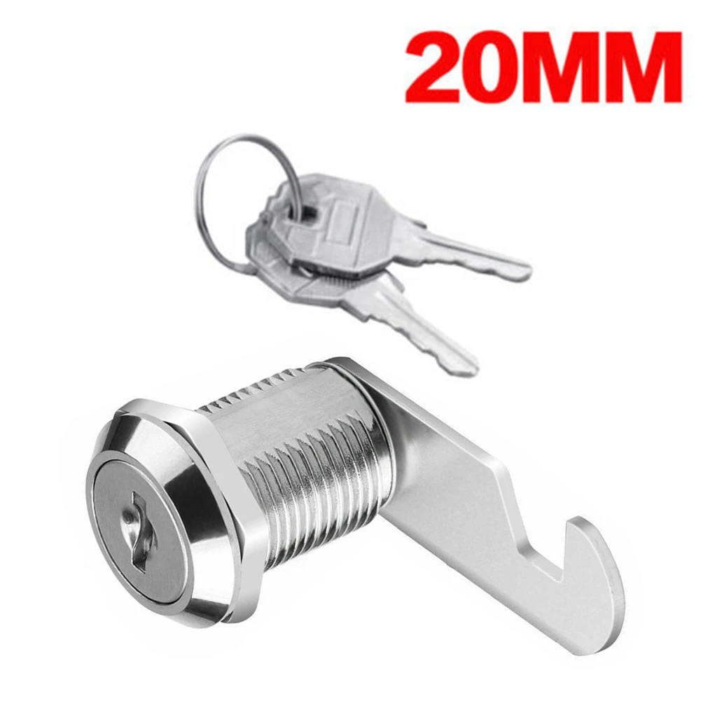 

16/20/25mm Cam Lock Door Barrel Drawer Cabinet Mail Box Locker Cupboard For Security Furniture Locks With 2 Keys Hardware Parts