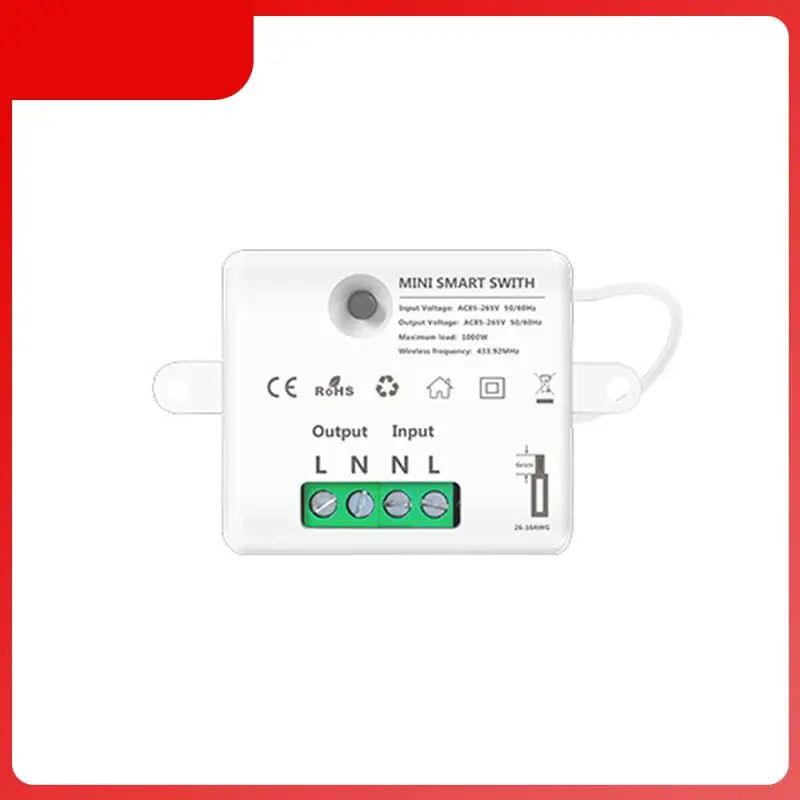 

Switch Controller Flame Retardant Save Energy Controller Module Easy To Install 10a 433mhz Controller 433mhz Breaker