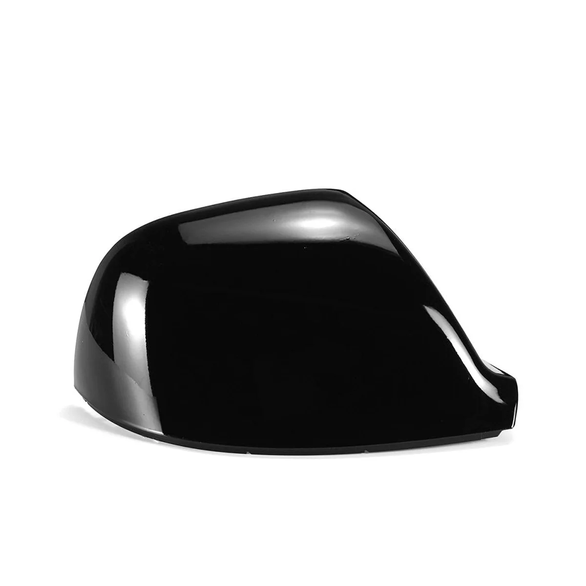 Яркая черная крышка для бокового зеркала заднего вида автомобиля