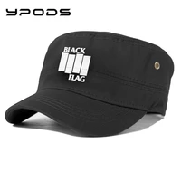 fashion outdoor black flag rock band mens baseball cap for men and women casual cap highquality wholesale