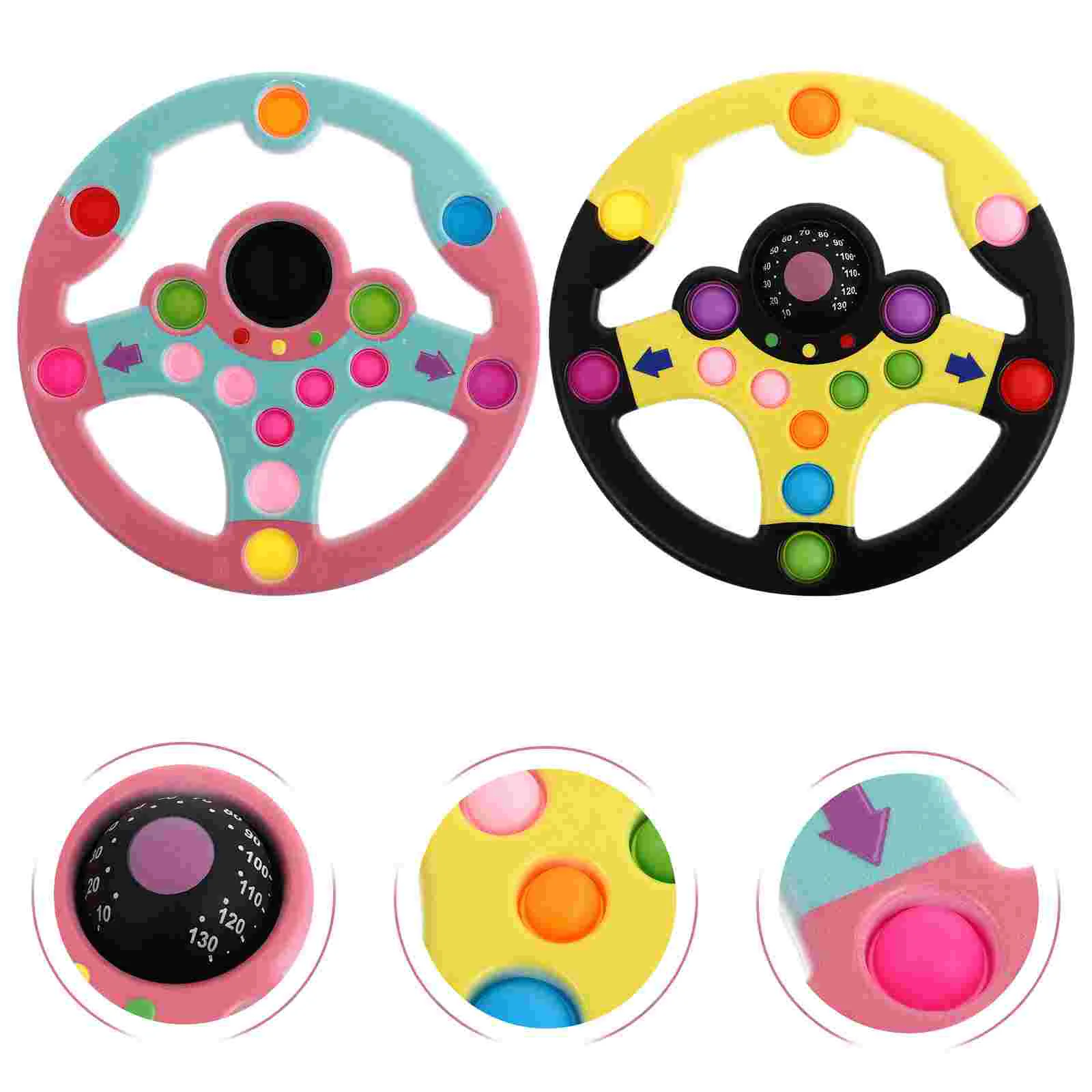 

Lip Gloss Sets Steering Wheel Toy Driving Plaything Toys Kids Educational Creative Decompression Playthings