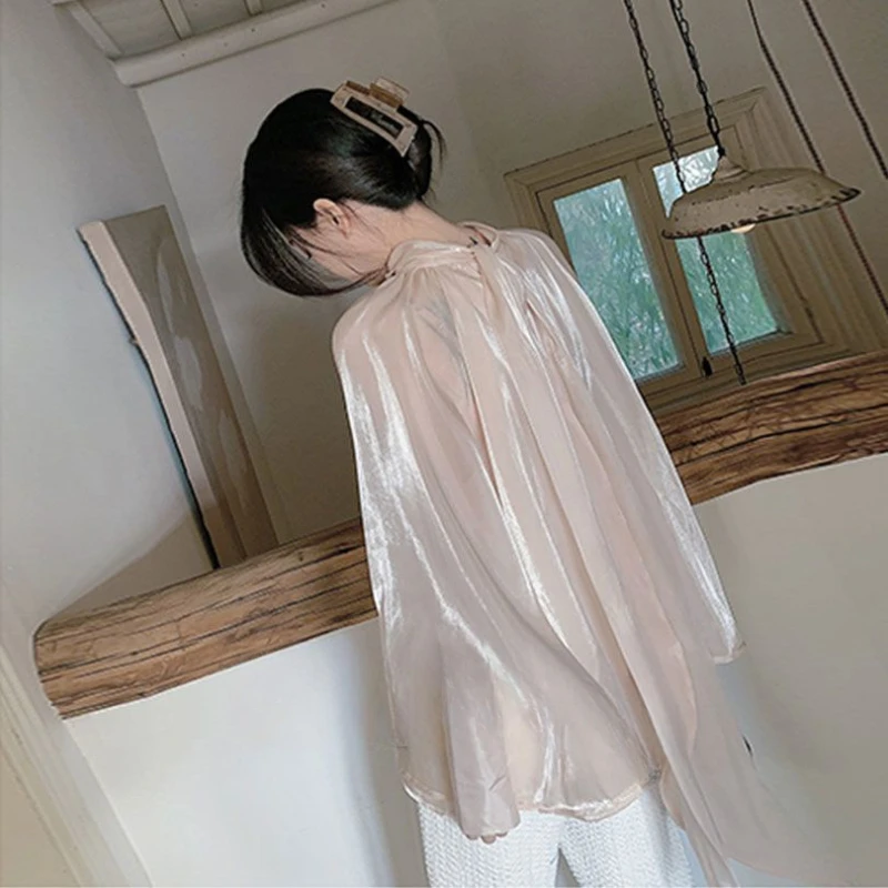 Элегантные женские летние рубашки блузки повседневные топы Женская