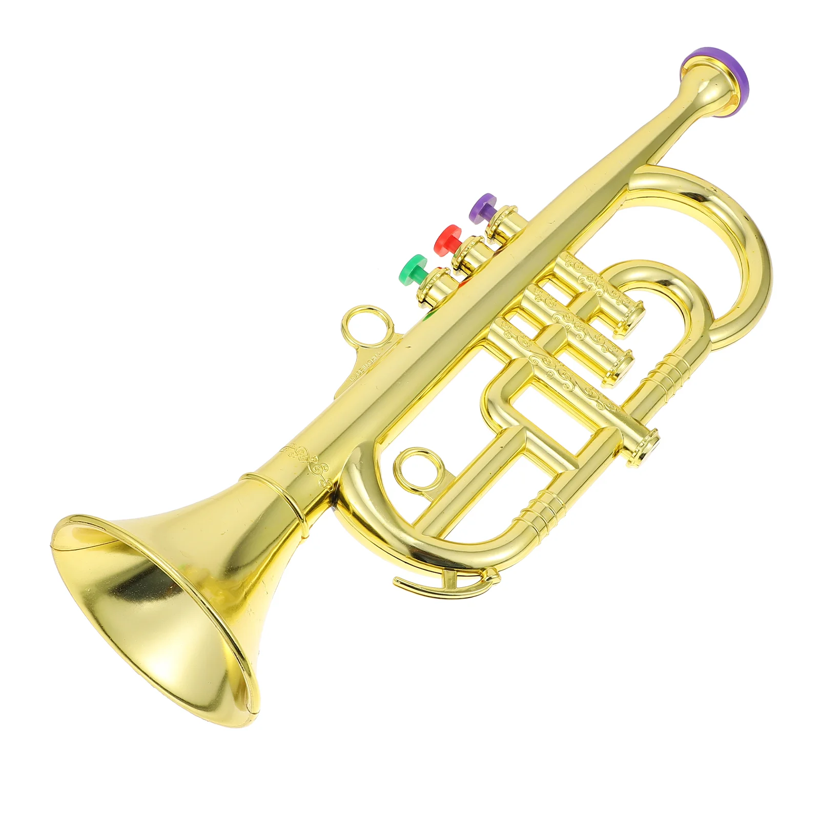 

Trumpet Toy Kids Musical Instrument Instrumentstoys Saxophone Model Horn Toddlers Early Trumpets Noise Electronic Educational