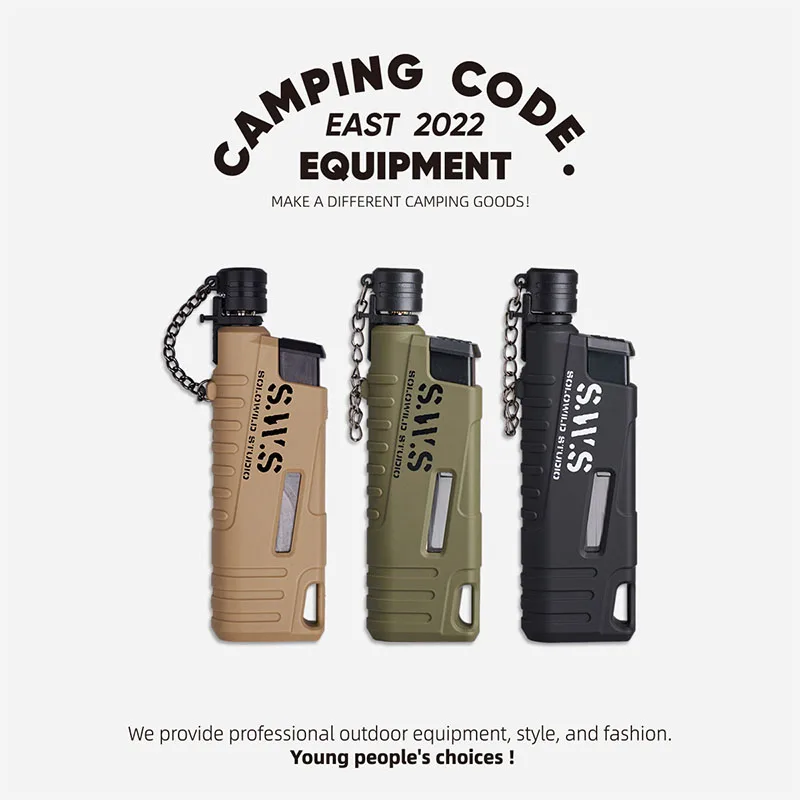 Зажигалки WELLHIKE ветрозащитная зажигалка для барбекю можно увидеть окно надувная