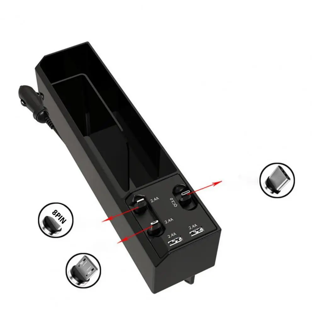 

Органайзер для автомобильного сиденья, с зарядным устройством