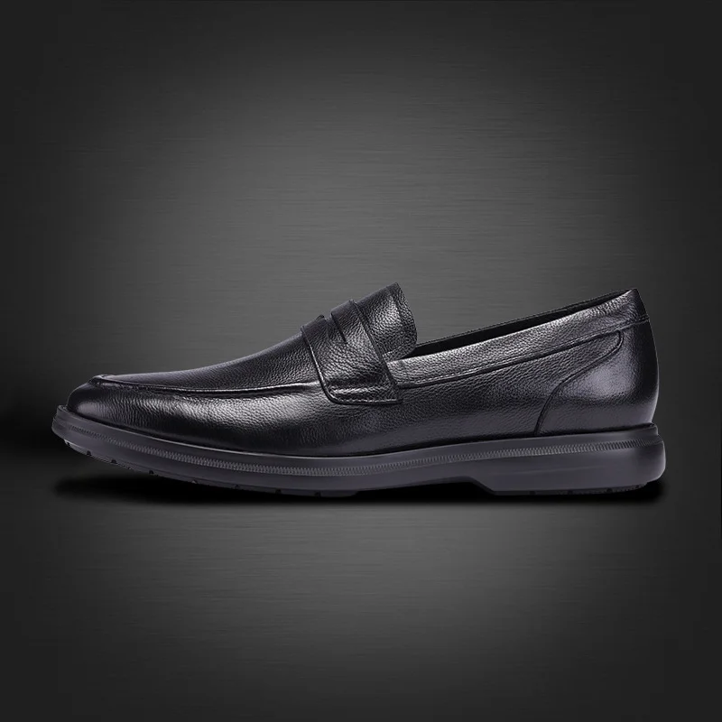 

Роскошная брендовая подлинная мужская обувь BK Bodicool в деловом стиле Lefu, повседневная кожаная обувь в британском стиле для осени