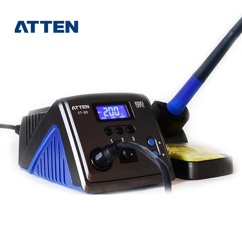 

ATTEN Professional Soldering Station ST-80 Intelligent Constant Temperature Industrial Grade Soldering and Rework Station Tools