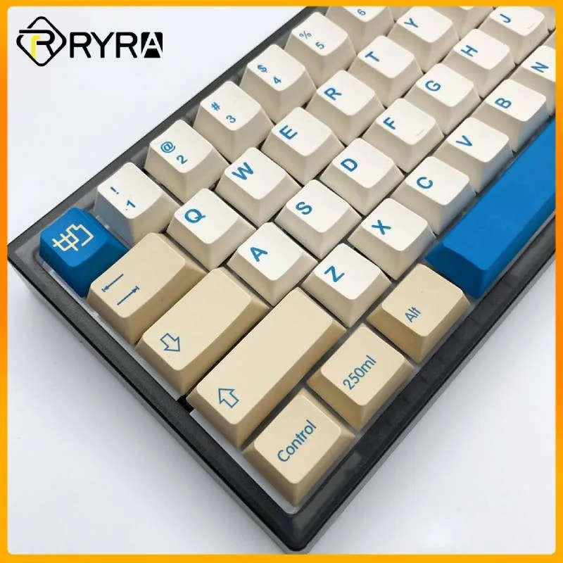 

Колпачок для клавиш 134 с заводской высотой, колпачок для клавиш с соевым молоком, колпачок для механического ключа с высотой XDA, фитинг для са...