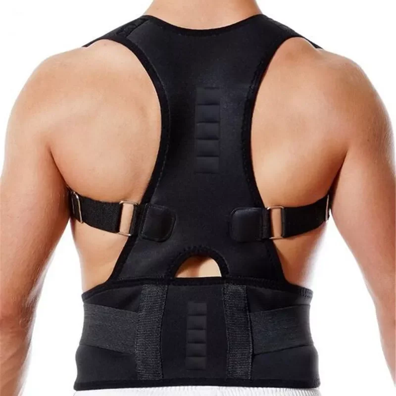 

Adjustable Back Posture Corrector Spine Support Brace Back Shoulder Support Belt Posture Correction Belt Corrective Men Women